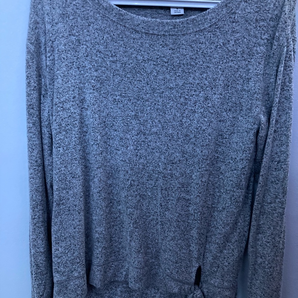 Grey J.Crew sweater
